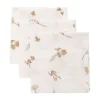 Jollein Riverside Monddoekje - 3 Pack - 31 x 31 cm - Hydrofiel