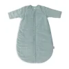 Jollein Slaapzak Winter Met Afritsbare Mouw Rond - 90 cm - Rib - Sea Green