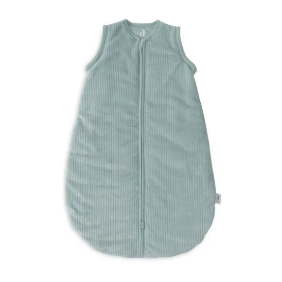 Jollein Slaapzak Winter Met Afritsbare Mouw Rond - 90 cm - Rib - Sea Green