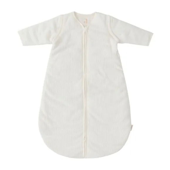 Jollein Slaapzak Winter Met Afritsbare Mouw Rond - 70 cm - Rib - Ivory