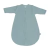 Jollein Slaapzak Zomer Met Afritsbare Mouw - 70 cm - Ajour Seagreen