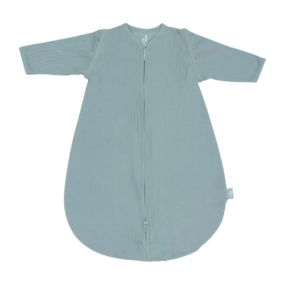 Jollein Slaapzak Zomer Met Afritsbare Mouw - 70 cm - Ajour Seagreen