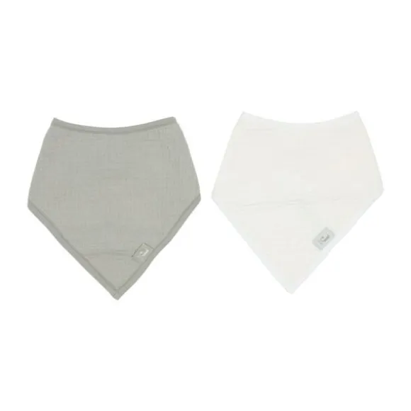 Jollein Slab Bandana Hydrofiel - Olive Green/Oatmeal - 2 Stuks