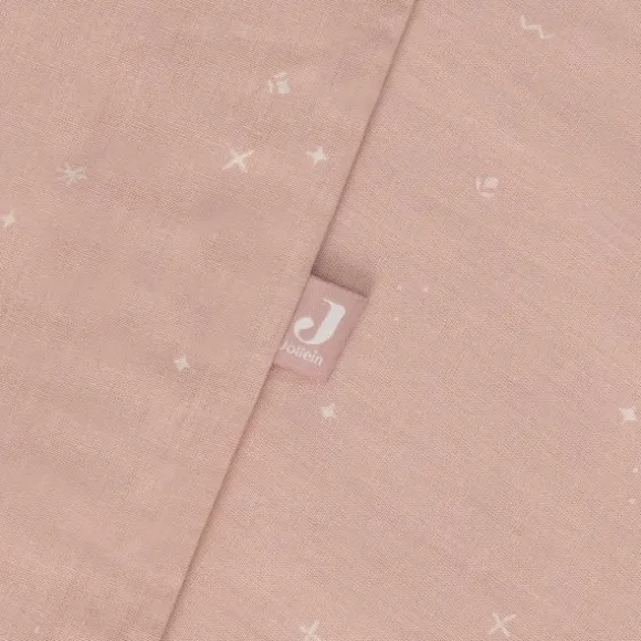 Jollein Twinkling Dekbedovertrek - 100 x 140 cm - Wild Rose