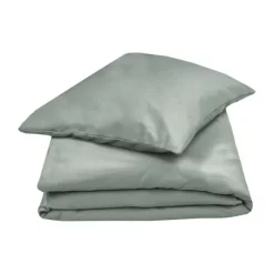 Julius Zöllner Dekbedovertrekset - Uni Red Earth - 80x80 cm + 35x40 cm
