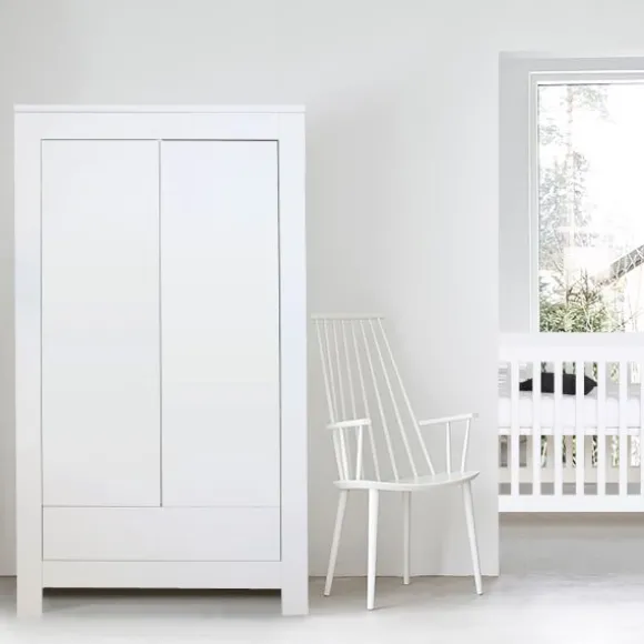 Kidsmill Alaska Kledingkast 2-Deurs Wit Mat