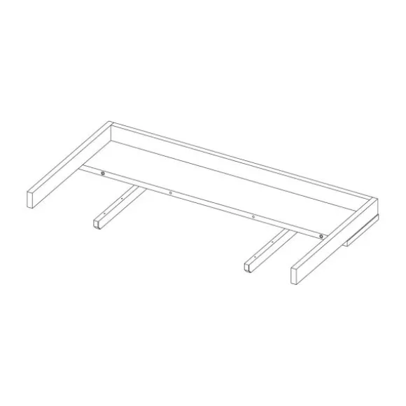 Kidsmill Amy Babybed Grijs 60 x 120 cm