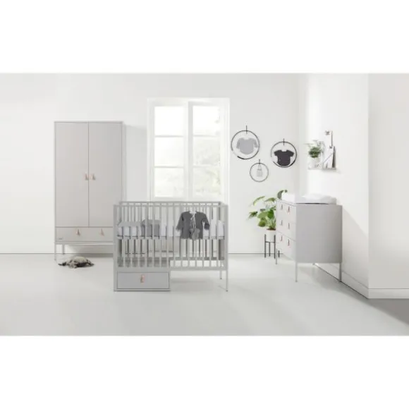 Kidsmill Amy Babybed Grijs 60 x 120 cm