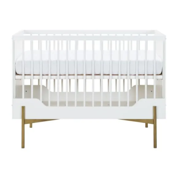 Kidsmill Boutique Babybed Wit / Brass 60 x 120 cm