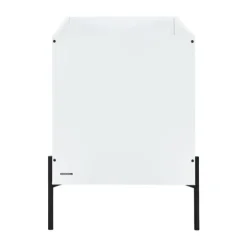 Kidsmill Boutique Babykamer Wit / Zwart | Bed 60 x 120 cm + Commode
