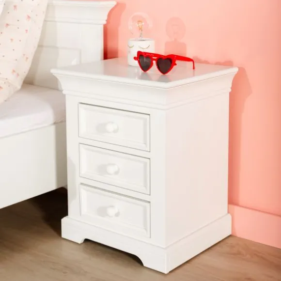 Kidsmill Chateau Kinderkamer Wit | Bed 90 x 200 cm + Bureau