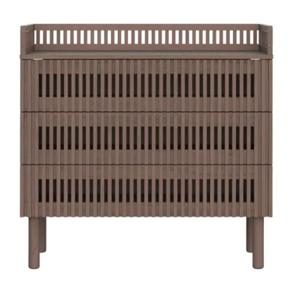 Kidsmill Dai Commode Uitbreiding - Design Kuif - Walnoot