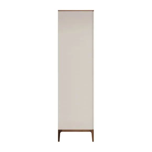 Kidsmill Intense Babykamer Oatmeal/Walnoot | Ledikant 60 x 120 cm + Commode