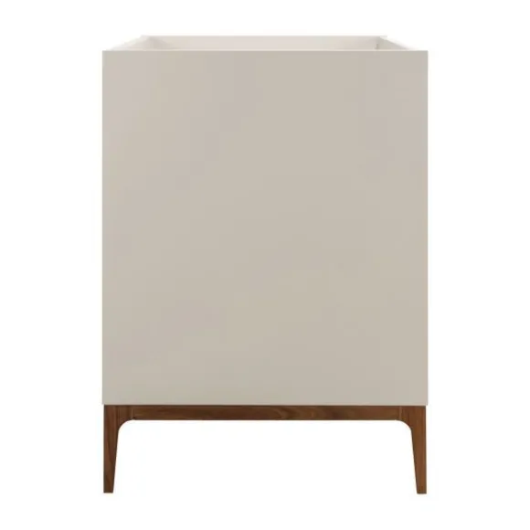 Kidsmill Intense Babykamer Oatmeal/Walnoot | Ledikant 60 x 120 cm + Commode