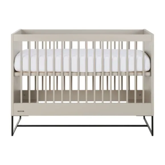 Kidsmill Intense II Babybed Oatmeal - Zwart - 60 x 120 cm