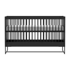 Kidsmill Intense II Babybed Mat Zwart - Zwart - 70 x 140 cm