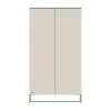 Kidsmill Intense II Kast 2-Deurs - Oatmeal / Patinated Brass