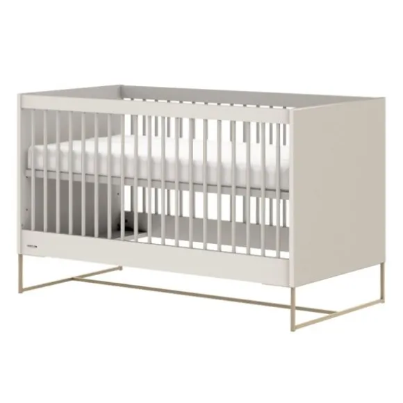 Kidsmill Intense II Ledikant 70 x 140 - Oatmeal / Patinated Brass