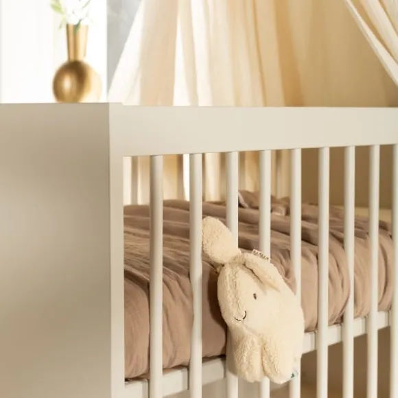 Kidsmill Intense II Ledikant 70 x 140 - Oatmeal / Patinated Brass