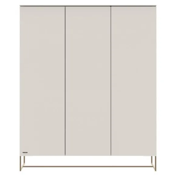 Kidsmill Intense II Ledikant 60 x 120 - Oatmeal / Patinated Brass