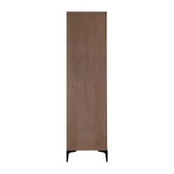 Kidsmill Levi Babykamer Incl. Rechte Potenset Walnoot | Ledikant 60 x 120 cm + Commode