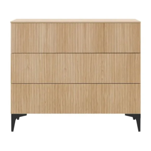 Kidsmill Levi Ledikant 60 x 120 cm - Incl. Rechte Poot - Naturel Eiken