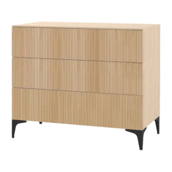 Kidsmill Levi Ledikant 60 x 120 cm - Incl. Rechte Poot - Naturel Eiken