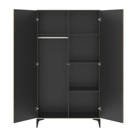 Kidsmill Levi Ledikant 60 x 120 cm - Incl. Rechte Poot - Naturel Eiken