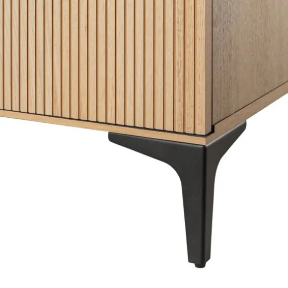 Kidsmill Levi Ledikant 60 x 120 cm - Incl. Rechte Poot - Naturel Eiken