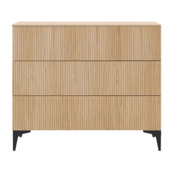 Kidsmill Levi Ledikant 60 x 120 cm - Incl. Rechte Poot - Naturel Eiken