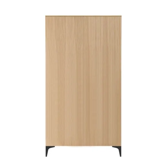 Kidsmill Levi Ledikant 60 x 120 cm - Incl. Rechte Poot - Naturel Eiken