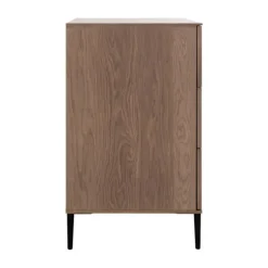 Kidsmill Levi Ledikant 60x120 cm - Ronde Poot - Walnoot