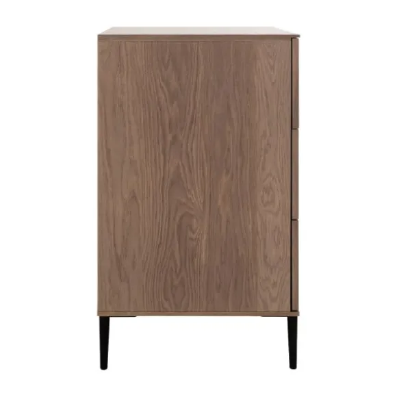 Kidsmill Levi Ledikant 60x120 cm - Ronde Poot - Walnoot