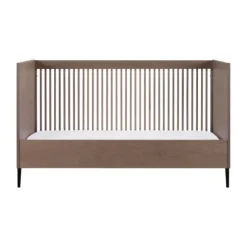Kidsmill Levi Ledikant 60x120 cm - Ronde Poot - Walnoot