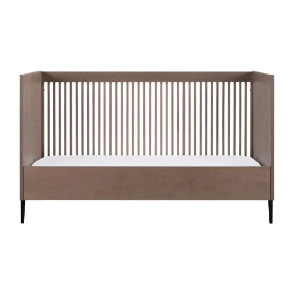 Kidsmill Levi Ledikant 60x120 cm - Ronde Poot - Walnoot