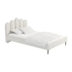 Kidsmill Shell Bed - Juke - 120 x 200 cm - Cream