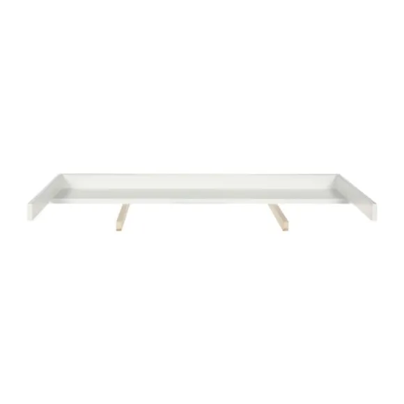 Kidsmill Sixties Babykamer Wit Mat / Walnoot | Bed 60 x 120 cm + Commode
