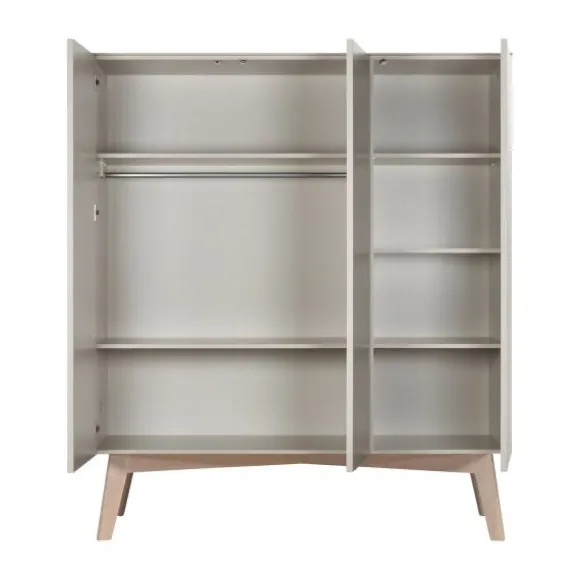 Kidsmill Sixties Ledikant 60 x 120 cm - Oatmeal / Eiken