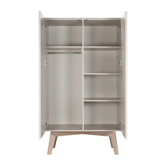 Kidsmill Sixties Ledikant 60 x 120 cm - Oatmeal / Eiken