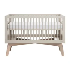 Kidsmill Sixties Ledikant 60 x 120 cm - Oatmeal / Eiken