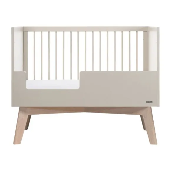 Kidsmill Sixties Ledikant 60 x 120 cm - Oatmeal / Eiken