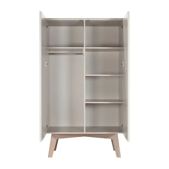 Kidsmill Sixties Ledikant 60 x 120 cm - Oatmeal / Eiken