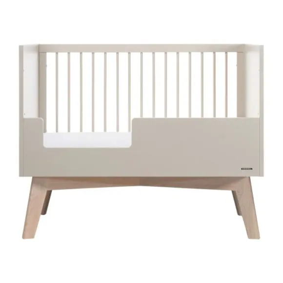 Kidsmill Sixties Ledikant 60 x 120 cm - Oatmeal / Eiken
