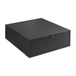Kidsmill Vince Babykamer Black / Oak | Bed 60 x 120 cm + Commode Breed
