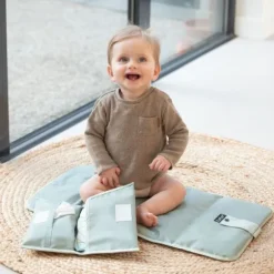 KipKep Napper Verschoonmatje + Luieretui Denim Blue