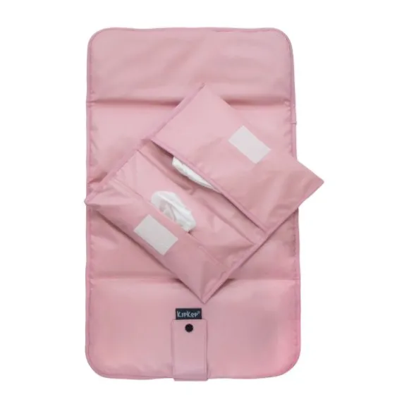 KipKep Napper Verschoonmatje + Luieretui Denim Blue