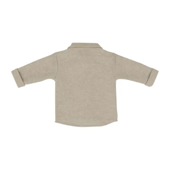 Klein Baby Cardigan - maat 56 - Beige Melange
