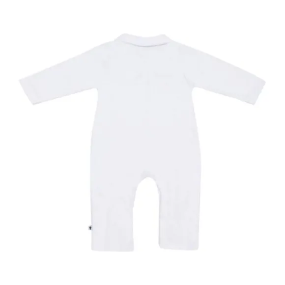 Klein Baby Jumpsuit Zonder Voetjes - Maat 50 - Baby Blue
