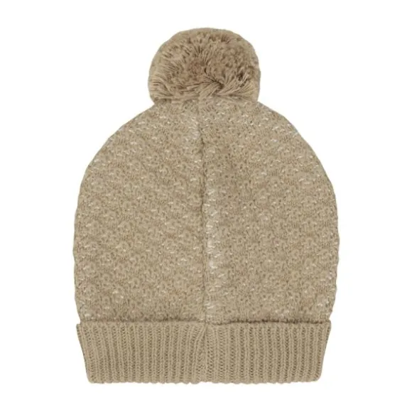 Klein Baby Muts Pompom - maat 62/68 - Filipe Beige