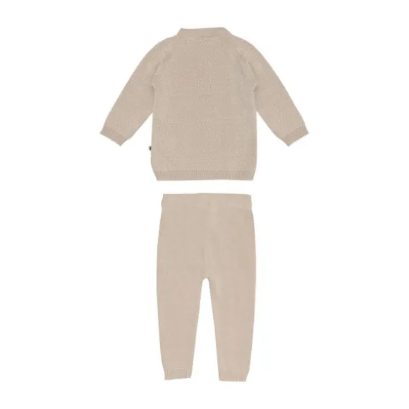 Klein Baby Pakje – Knitted - Mt 50 – Beige Sand